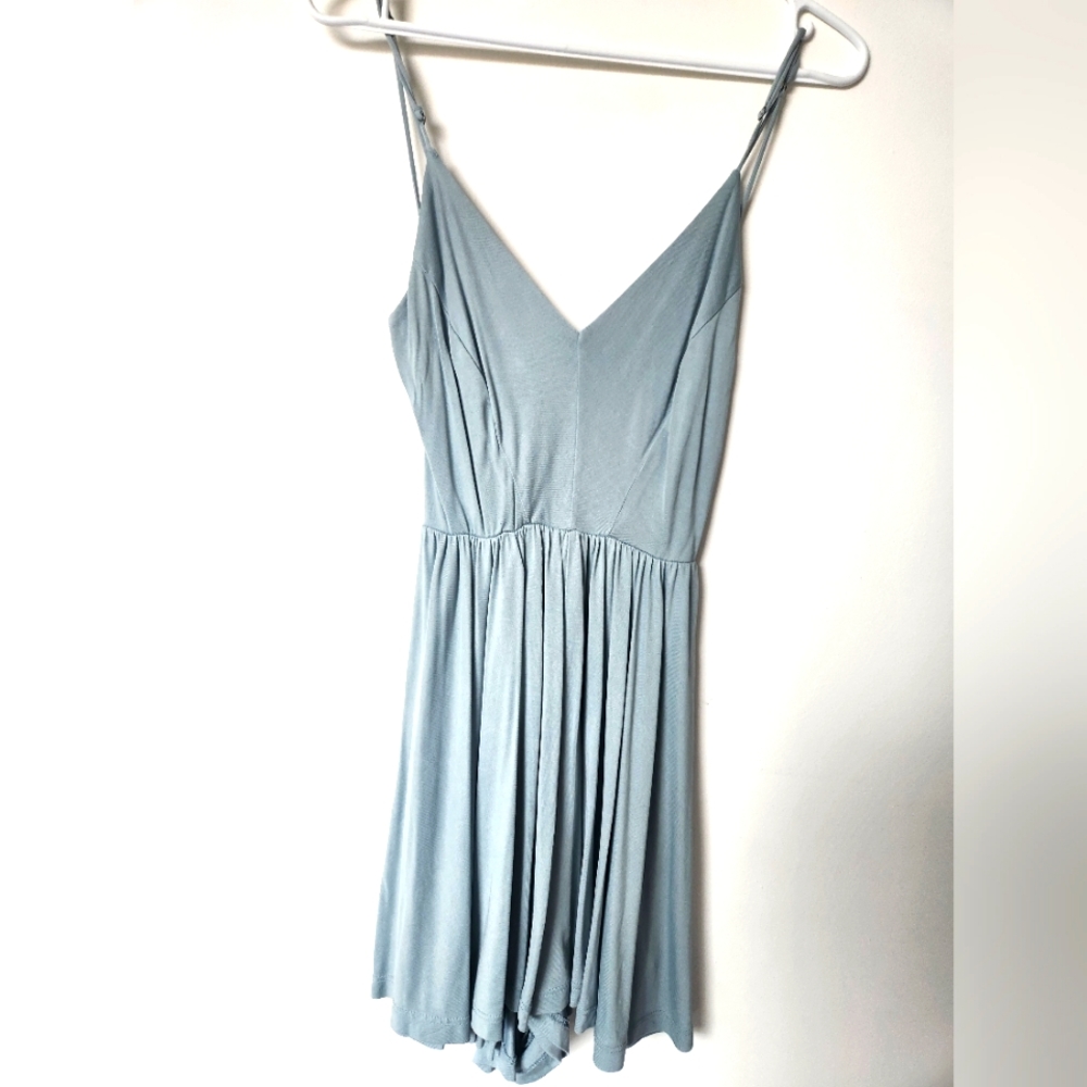 Short romper that looks like a dress